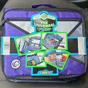 Case-it Purple 3-Ring Binder - NWT
